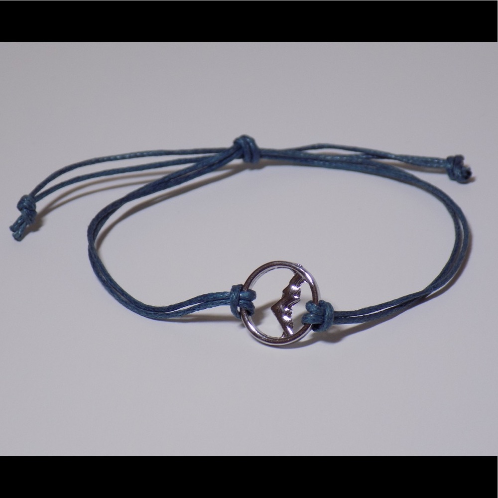 Dark Blue Mountain Bracelet